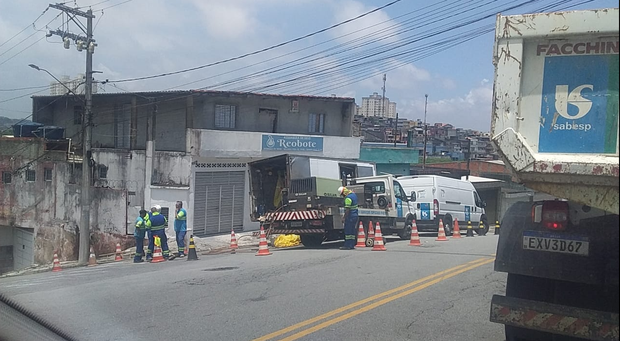 Manutenção emergencial em equipamento afeta abastecimento em bairros de Mauá
