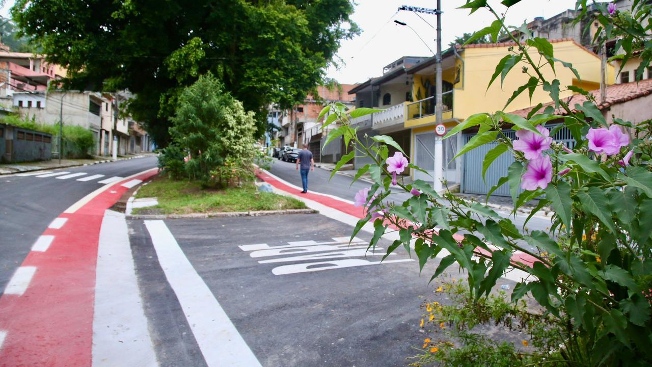 Programa Asfalto Novo de Mauá deixa rua Guerino Boscariol mais bonita e segura