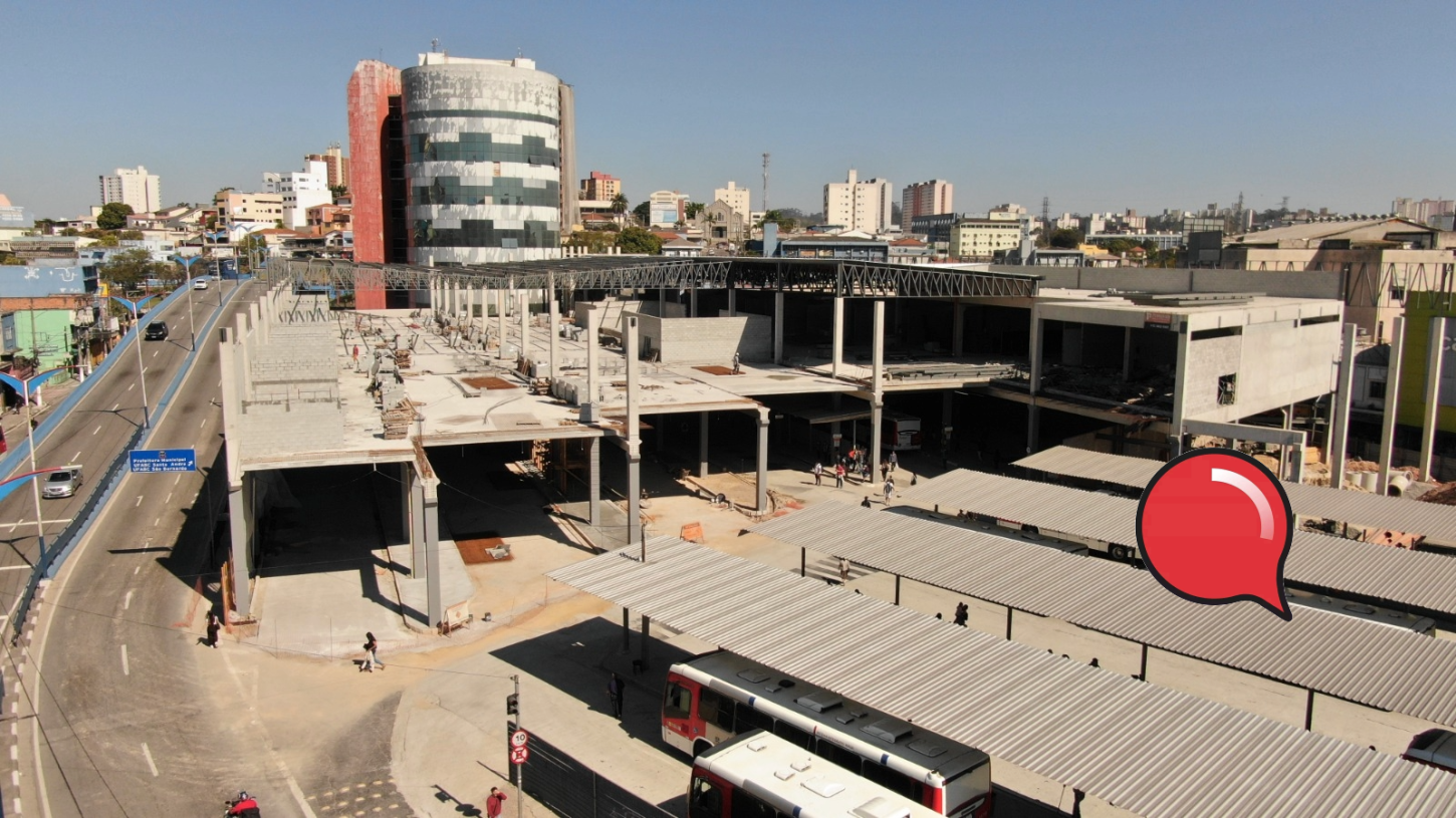 ADIAMENTO DA ENTREGA DAS PLATAFORMAS: MUDANÇA NAS BILHETERIAS DO TERMINAL DE MAUÁ A PARTIR DESTE SÁBADO (27/07)