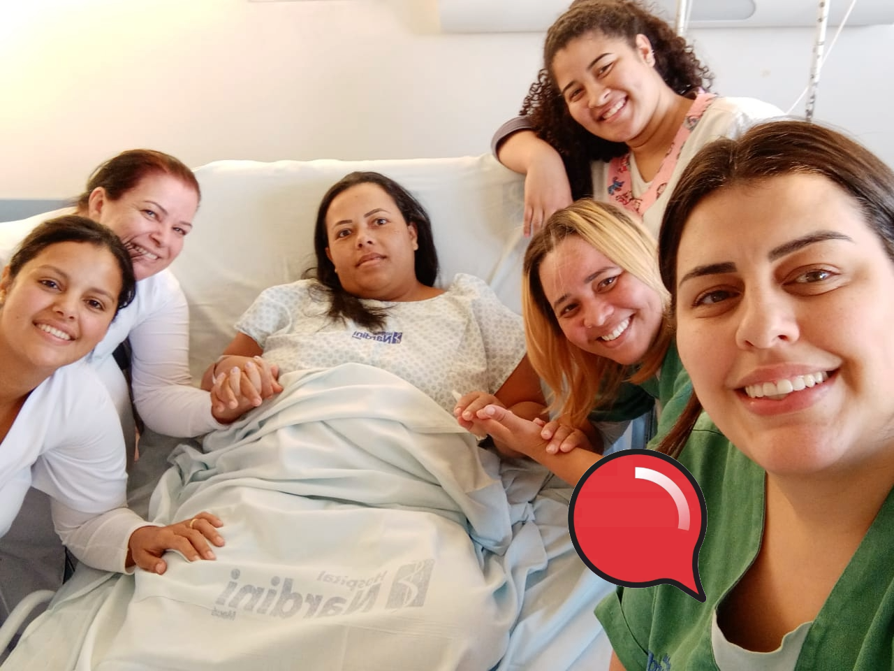 HOSPITAL NARDINI : TESTEMUNHO DE LUCIA DESTACA A QUALIDADE DA MATERNIDADE