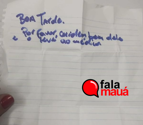 POLÍCIA IDENTIFICA ADOLESCENTE QUE ABANDONOU BEBÊ EM UPA DE SÃO BERNARDO