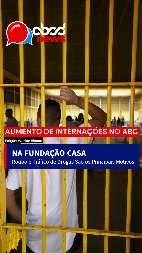 Cresce Internação na Fundação Casa: Roubo e Tráfico como Principais Motivos