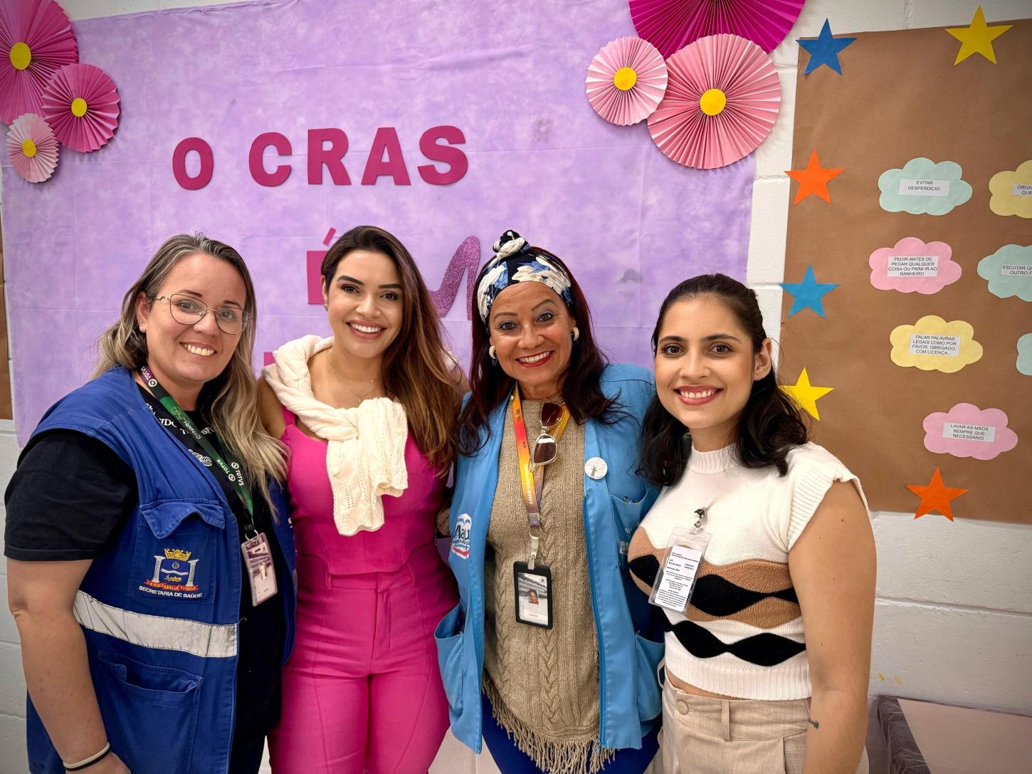 UBS Jardim Primavera leva informação e cuidado para as mulheres do CRAS Vila Mercedes
