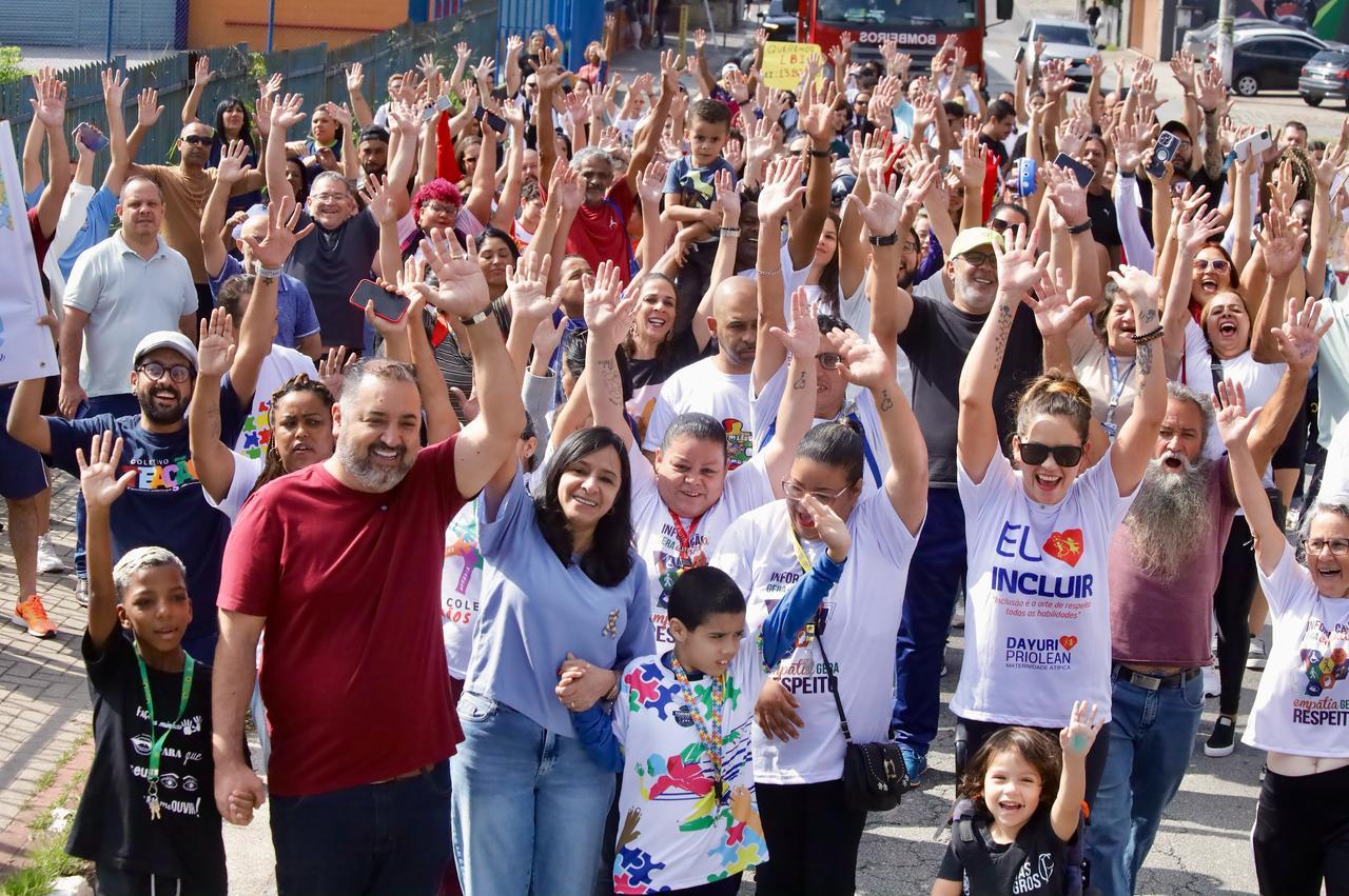 Caminhada Inclusiva de Mauá Promove Conscientização sobre Autismo e Acessibilidade