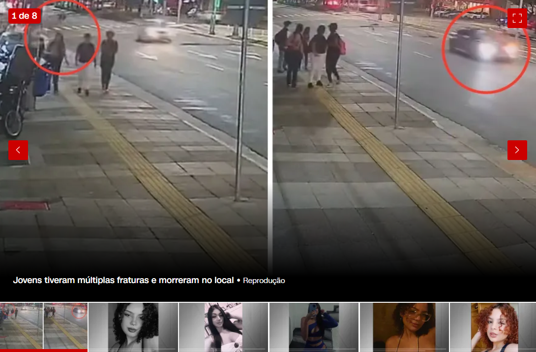 Quem eram as jovens atropeladas em São Caetano do Sul?