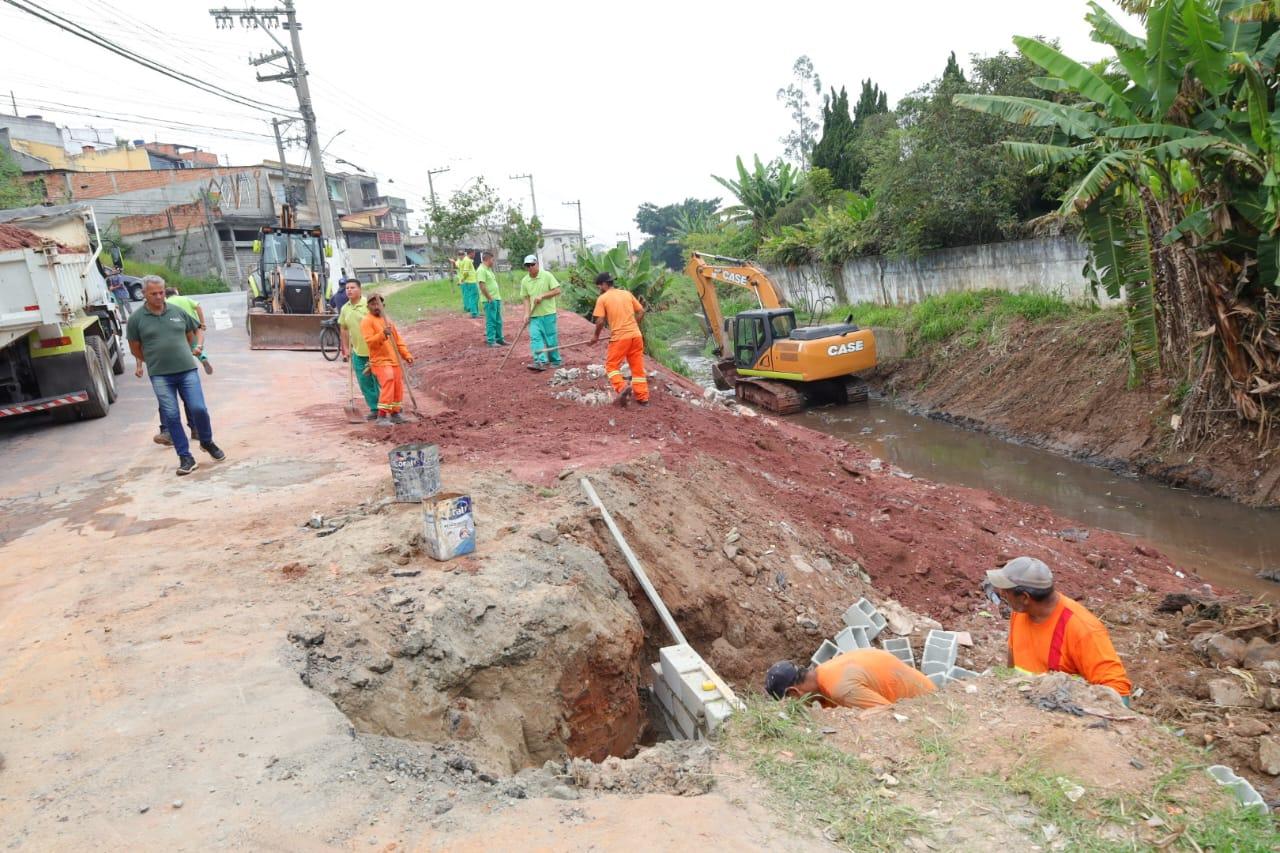 OBRA CONTRA ENCHENTES COMEÇA NO JARDIM SÃO GABRIEL