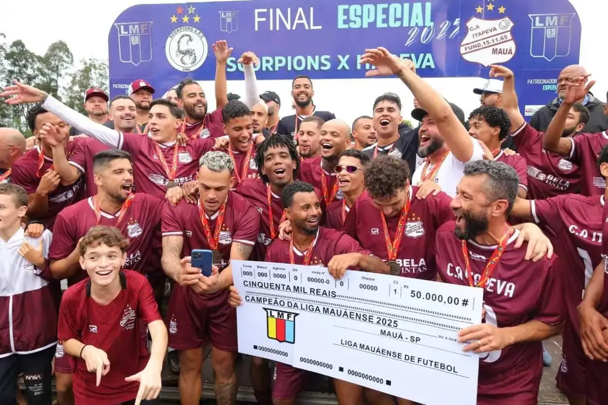Itapeva vence Scorpions nos pênaltis e conquista o mauaense de futebol