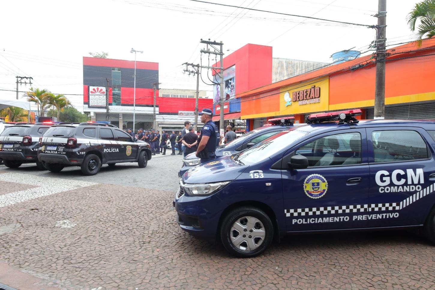 MAUÁ PROMOVE GRANDE AÇÃO INTEGRADA DE SEGURANÇA EM PARCERIA COM A POLÍCIA MILITAR