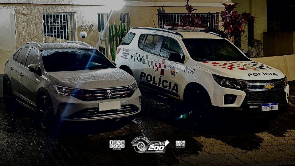 Veículo roubado é recuperado e criminoso é preso por tráfico em Mauá