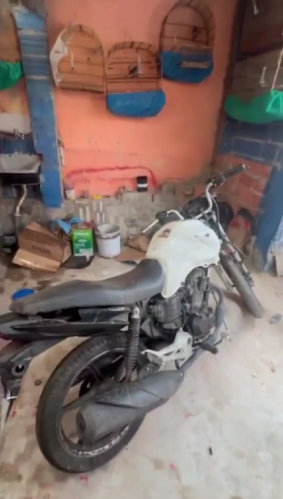 POLÍCIA MILITAR DESMONTA ESQUEMA DE DESMANCHE DE MOTOS EM MAUÁ