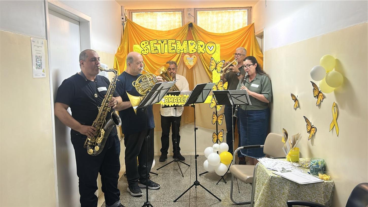 RODA DE CONVERSA ABRE SETEMBRO AMARELO NO HOSPITAL NARDINI