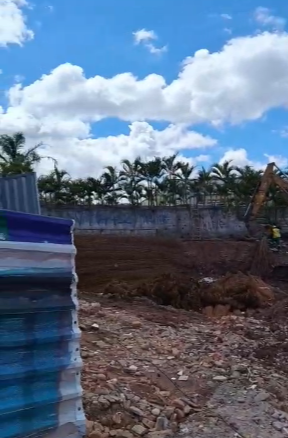 “A OBRA ESTÁ SAINDO”, DIZ MORADOR