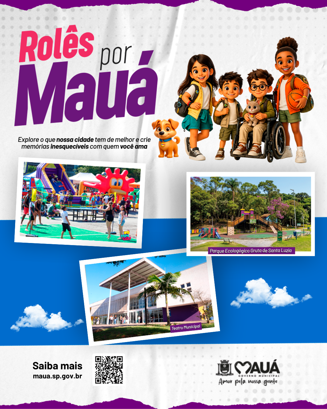 Mauá reúne opções de lazer, cultura e natureza para toda a família