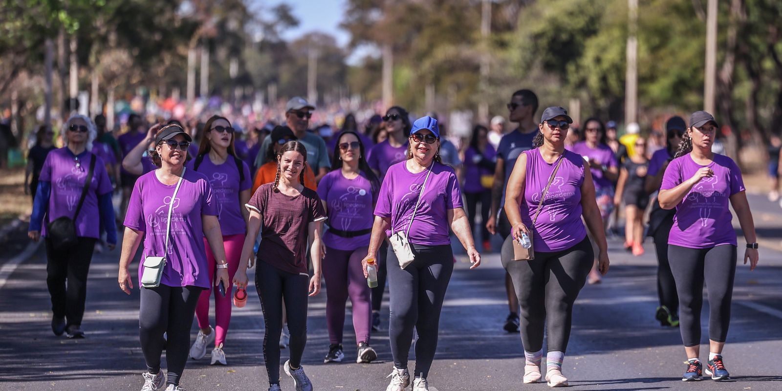 Caminhadas buscam conscientizar população sobre lipedema