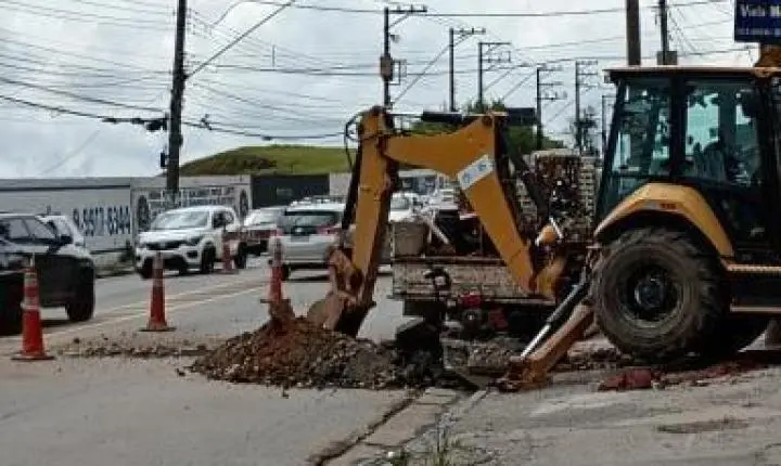 OBRA EM REDE DE GÁS CAUSA TRANSTORNOS NA CAPITÃO JOÃO