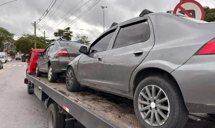 OPERAÇÃO CONTRA TRANSPORTE IRREGULAR EM MAUÁ RESULTA NA APREENSÃO DE TRÊS VEÍCULOS