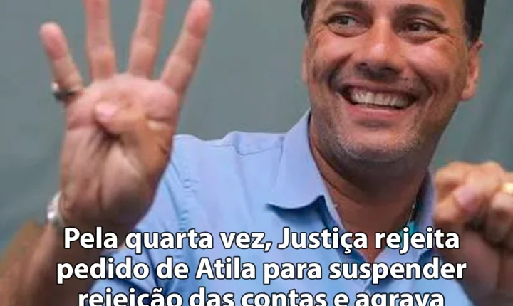 Quarto revés na Justiça agrava cenário eleitoral de Atila Jacomussi para outubro