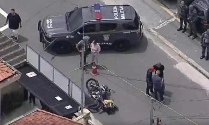 SUSPEITO É BALEADO EM TENTATIVA DE ROUBO PERTO DO CONSULADO DOS EUA